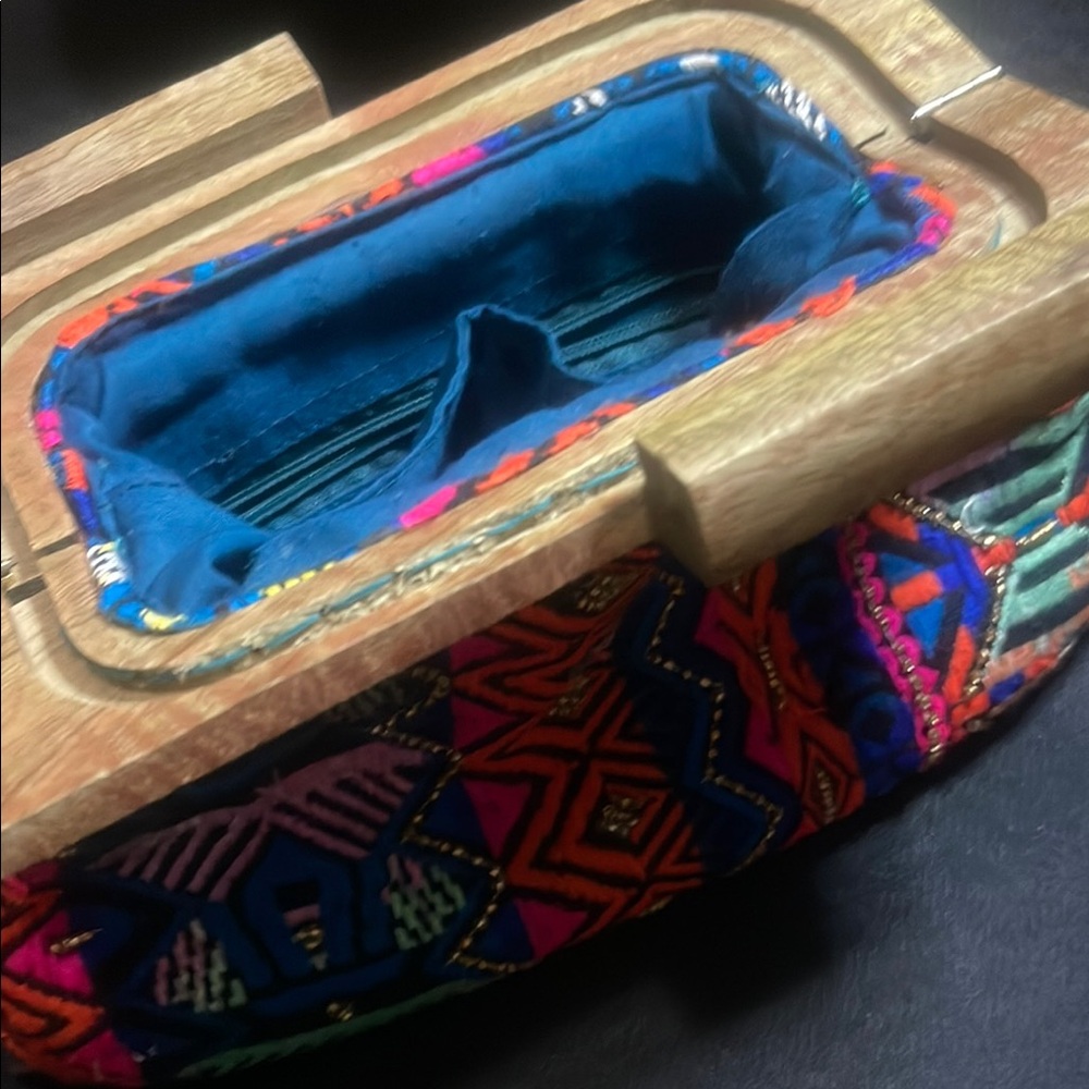 Colorful Patterned Clutch Bag - Picture 17 of 17